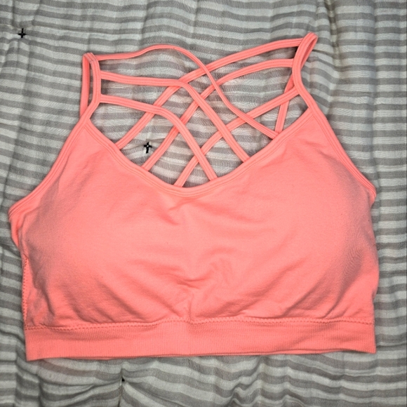 ZENANA OUTFITTERS sports bra PADDED S/M - Picture 1 of 3